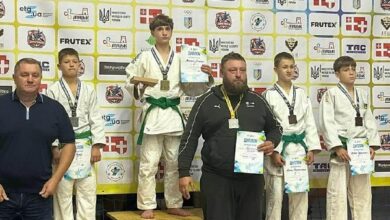 Миколаївський дзюдоїст Тимофій Хіморода після перемоги на чемпіонаті України