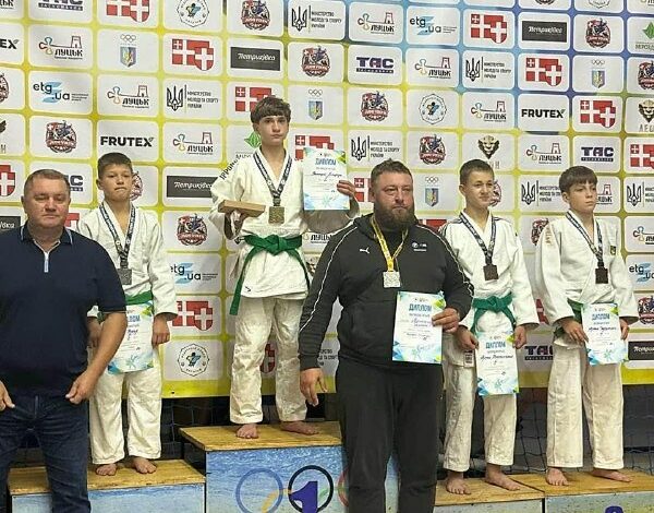 Миколаївський дзюдоїст Тимофій Хіморода після перемоги на чемпіонаті України