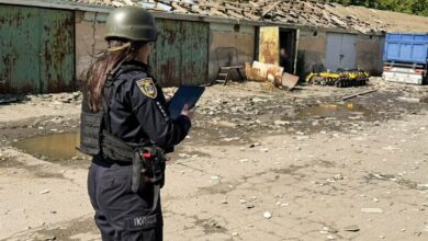 Наслідки атаки безпілотників на сільськогосподарське підприємство у Миколаївському районі