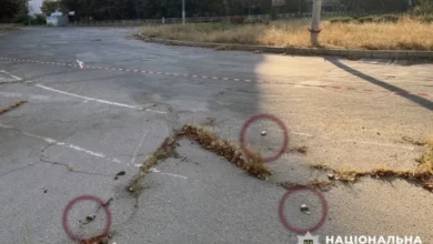 Ілюстративне фото протипіхотної міни типу «Пряник» у Херсоні