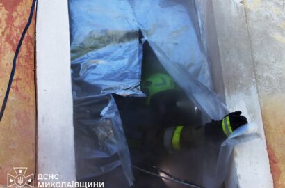Гасіння однієї з пожеж на Миколаївщині 17 вересня