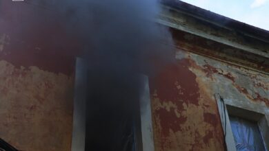 Гасіння однієї з пожеж на Миколаївщині 17 вересня