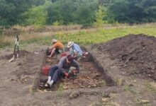 Археологічні розкопки трипільського поселення на Тернопільщині