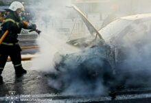 Ліквідація пожежі на Миколаївщині протягом минулої доби