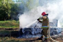 Ліквідація пожежі на Миколаївщині