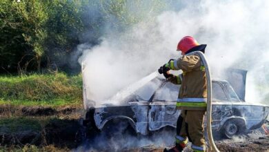 Ліквідація пожежі на Миколаївщині