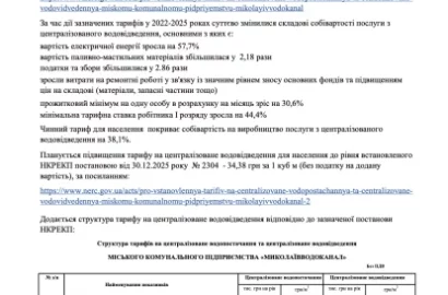 Будівля КП «Миколаївводоканал» у Миколаєві