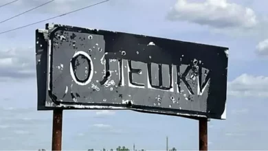 Гуманітарна ситуація у тимчасово окупованих Олешках