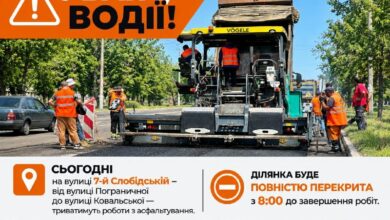 Асфальтування ділянки вулиці 7-ї Слобідської