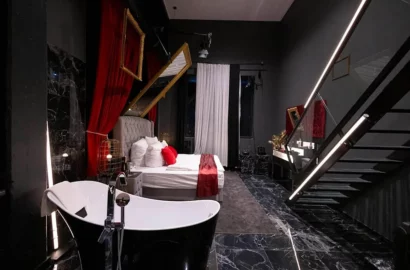 Зйомки німецького дейтинг-шоу Maison Tabou в переобладнаному готелі