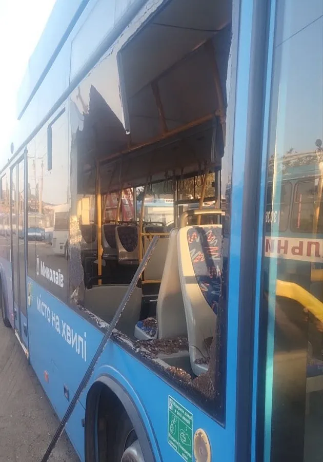 Автономні тролейбуси вийдуть на маршрути після атаки на Миколаїв