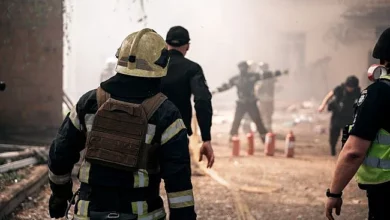 Наслідки влучання ударного безпілотника по ринку «Столичний» у Софіївській Борщагівці