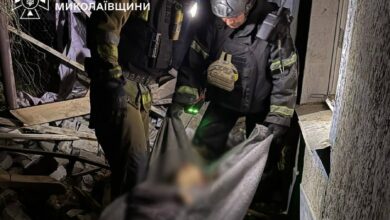 Наслідки атаки безпілотників на житлові будинки в Дмитрівці на Миколаївщині
