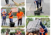 Очищення зливової системи Миколаєва під час дощу
