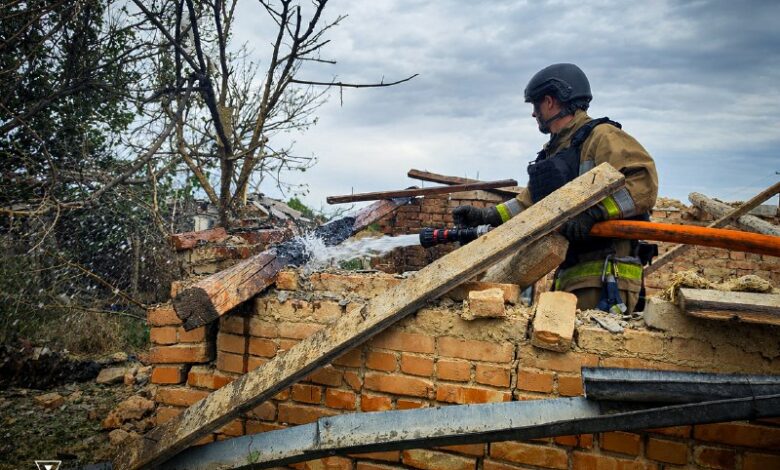Рятувальники ліквідовують одну з пожеж на Миколаївщині