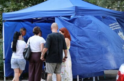 Последствия российского удара по Николаеву, фото из официального сообщения полиции