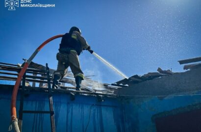 Рятувальники ліквідовують пожежі на Миколаївщині