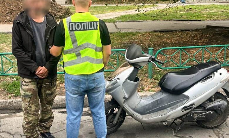 Поліцейські повернули власнику викрадений мопед у Южноукраїнську