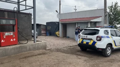 Ілюстративне зображення нелегальної автозаправної станції на Миколаївщині