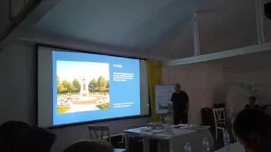 Концепція майбутньої меморіальної площі на честь Томаса Кобле у Коблевому
