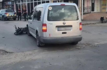 Зіткнення Volkswagen Caddy та мотоцикла у Врадіївці на Миколаївщині