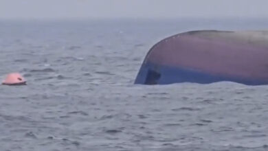 скріншот відео румунської Морської адміністрації