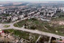 Окуповані Олешки (фото ЗМІ)