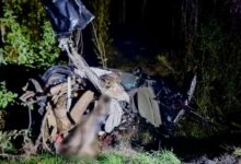 Автомобіль BMW 730 після смертельної ДТП у Чорноморській громаді