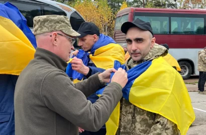 Повернення українських військових і цивільних із російського полону