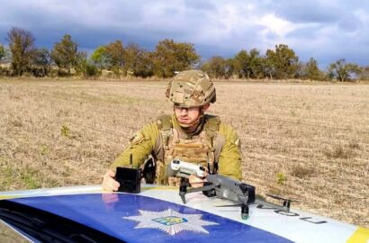 Знищення бойової частини ворожого дрона-камікадзе в Миколаївському районі