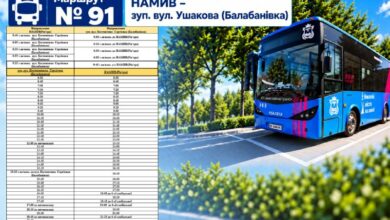 Збільшення кількості автобусів на маршруті №91 між Намивом і Балабанівкою в Миколаєві