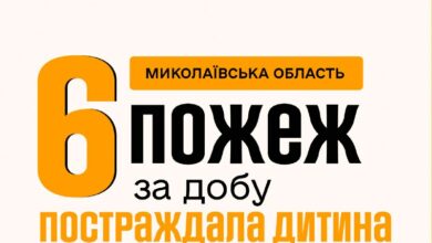 Пожежі на Миколаївщині, під час однієї з яких постраждала дитина