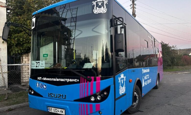 Запуск автобусного маршруту №27 до Малої Коренихи в Миколаєві