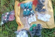 Пакунок із розфасованими наркоречовинами, вилучений у чоловіка в Миколаєві