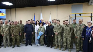 Вручення нагород військовим і людям, які зміцнювали оборону Миколаєва, з нагоди Дня захисників і захисниць України