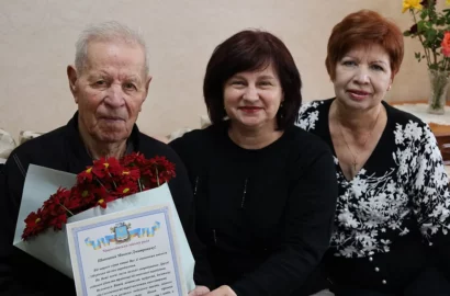 Микола Малаков із Миколаєва, який відзначив 100-річний ювілей