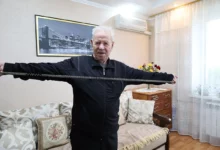 Микола Малаков із Миколаєва, який відзначив 100-річний ювілей