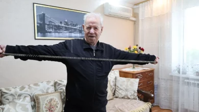 Микола Малаков із Миколаєва, який відзначив 100-річний ювілей