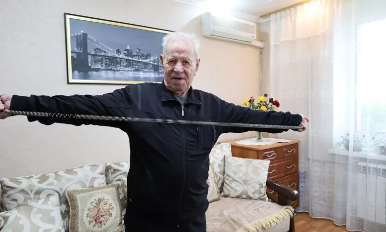 Микола Малаков із Миколаєва, який відзначив 100-річний ювілей