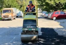Ремонт дорожнього покриття в Миколаєві