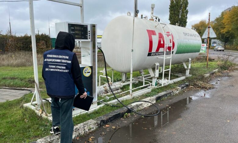 АЗС на Миколаївщині, де виявили продаж пального без ліцензії