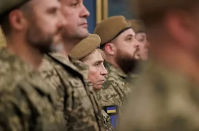 Бойова медикиня Катерина Таран, нагороджена орденом "За мужність" ІІІ ступеня