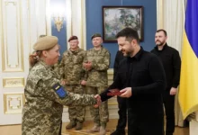 Бойова медикиня Катерина Таран, нагороджена орденом "За мужність" ІІІ ступеня