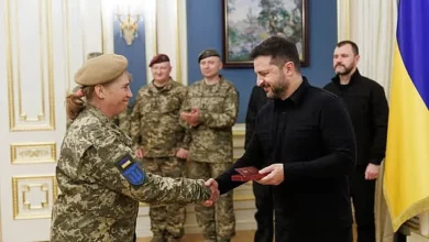 Бойова медикиня Катерина Таран, нагороджена орденом "За мужність" ІІІ ступеня