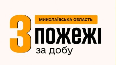 Ліквідація пожежі на Миколаївщині