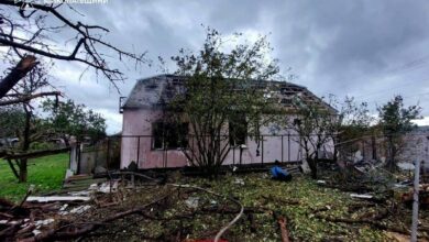 Наслідки атаки безпілотників на житловий сектор Миколаєва