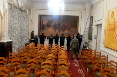 Повернення картини Альфонса Жаби «На пожежу» до Миколаївського художнього музею імені В. В. Верещагіна