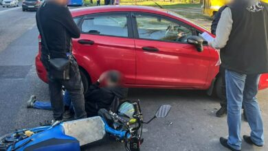 ДТП за участю Ford Fiesta та саморобного електроскутера в Миколаєві