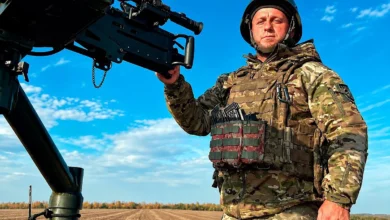Збиття ударного безпілотника Shahed із великокаліберного кулемета на Миколаївщині