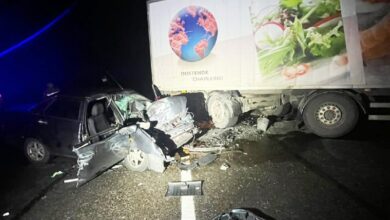 ДТП за участі вантажівки MAN TGX та легковика ВАЗ біля Південноукраїнська